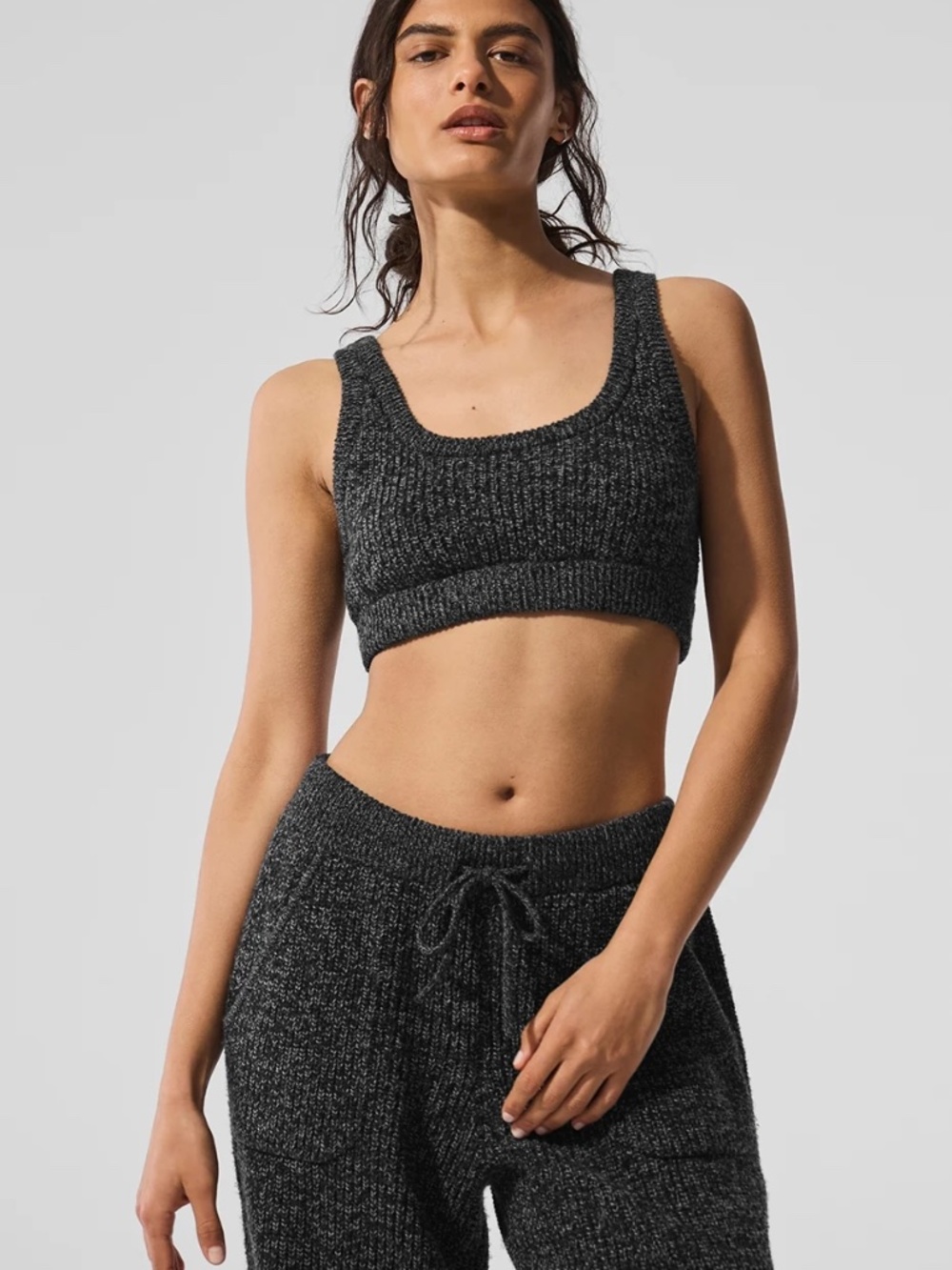 Alo Yoga Marl Sweater Bra - Sports bra / crop